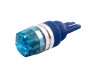 LED car lamp T10-HP-1.5w floral lens blue 12V LEDUA