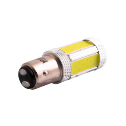 LED car lamp T25-COB-25W 1157 white 12V LEDUA