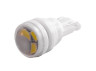 LED car lamp T10-2835-3smd with lens ceramics white 12V LEDUA