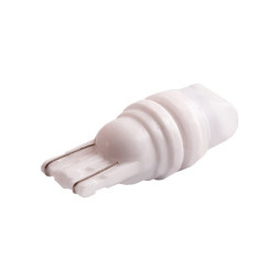 LED car lamp T10-5630-3smd ceramics flat white 12V LEDUA