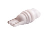 LED car lamp T10-5630-3smd ceramics flat white 12V LEDUA