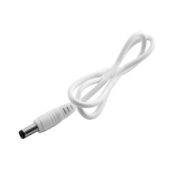 Connector with wire male DC 5.5*2.1mm LEDUA white LEDUA
