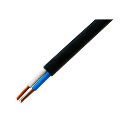Wire ShVVP 2x0.5 black copper Vinnytsia (packing 100m)