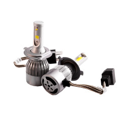 LED car lamp H4-C6-Headlight 36W 12-24V 6000k LEDUA