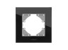 Frame black glass single horizontal VIDEX BINERA
