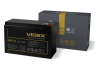 Lead-acid battery 6FM7.2 12V/7.2Ah color box 1 Videx