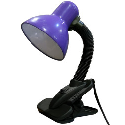 Lamp Lemanso 20W E27 LMN095 purple clothespin