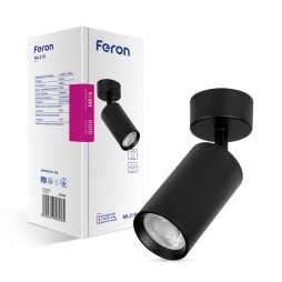 Surface-mounted swivel lamp Feron ML310 under the lamp black