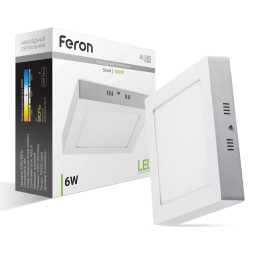 LED surface-mounted lamp Feron AL505 6W 4000K white