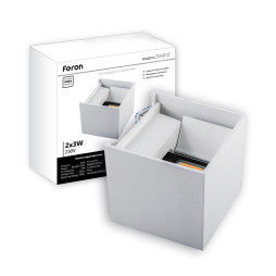 Architectural LED surface-mounted luminaire Feron DH012 6W 4000K white