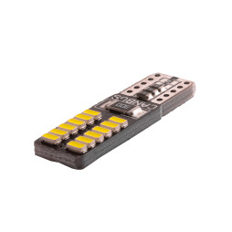 LED car lamp T10-4014-24smd white 12V LEDUA
