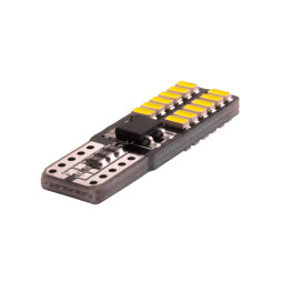LED car lamp T10-4014-24smd white 12V LEDUA