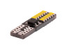 LED car lamp T10-4014-24smd white 12V LEDUA