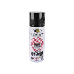 Paint aerosol "Bosny" 400ml 4 black matte