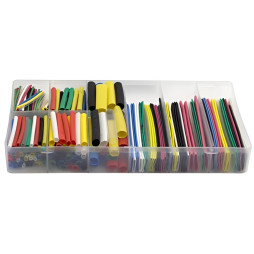 Set of thermo-tubes in a box 4cm LEMANSO shrinkage coefficient 2:1 / LMA251