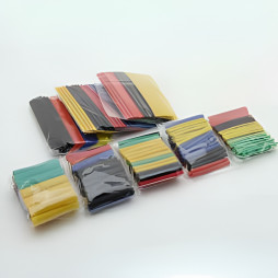 Set of thermo-tubes in a package 40mm and 80mm LEMANSO shrinkage coefficient 2:1 / LM260