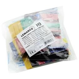 Set of thermo-tubes in a package 40mm and 80mm LEMANSO shrinkage coefficient 2:1 / LM260