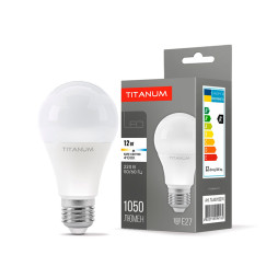 LED bulb A60 12W E27 4100K 220V TITANUM