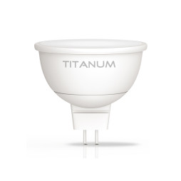LED lamp MR16 6W GU5.3 4100K 220V TITANUM