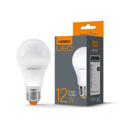 LED lamp A60e 12W E27 4100K 220V VIDEX
