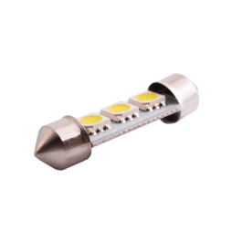 LED car lamp S85-39mm-3pcs 5050 white 24V LEDUA