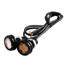 Daytime running lights eagle eye 5630-4smd with rotation 12V white LEDUA