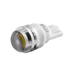 LED car lamp T10 with lens L white 12V LEDUA