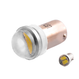 LED car lamp BA9S with lens white 12V LEDUA
