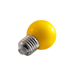 LED lamp E27 G45 1.2W 220V yellow ball LM705 Lemanso