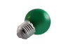 LED lamp E27 G45 1.2W 220V green ball LM705 Lemanso