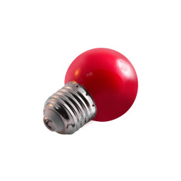 LED lamp E27 G45 1.2W 220V red ball LM705 Lemanso