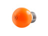 LED lamp E27 G45 1.2W 220V orange ball LM705 Lemanso