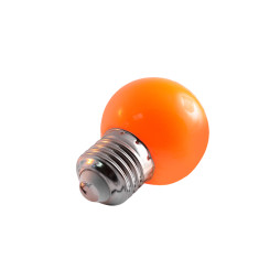LED lamp E27 G45 1.2W 220V orange ball LM705 Lemanso