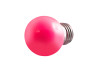 LED bulb E27 G45 1.2W 220V pink ball LM705 Lemanso