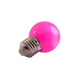 LED bulb E27 G45 1.2W 220V purple ball LM705 Lemanso