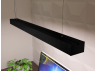 LED pendant linear lamp "N23-1-500" 220V 28.8W 1800lm 4500k black touch switch LEDUA