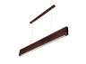 LED linear pendant lamp FOREST-36W 220V 4000K 120cm beech - wenge AVATON