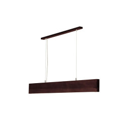 LED linear pendant lamp FOREST-36W 220V 4000K 120cm beech - wenge AVATON