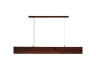 LED linear pendant lamp FOREST-36W 220V 4000K 120cm beech - wenge AVATON