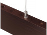 LED linear pendant lamp FOREST-36W 220V 4000K 120cm beech - wenge AVATON