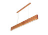 LED pendant lamp linear FOREST-36W 220V 4000K 120cm beech - honey AVATON