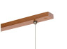 LED pendant lamp linear FOREST-36W 220V 4000K 120cm beech - honey AVATON