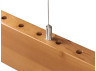 LED pendant lamp linear FOREST-36W 220V 4000K 120cm beech - honey AVATON