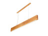 LED pendant lamp linear FOREST-36W 220V 4000K 120cm beech - caramel AVATON