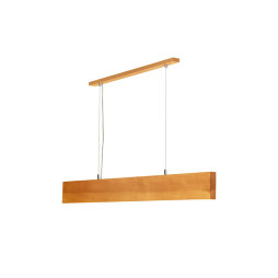 LED pendant lamp linear FOREST-36W 220V 4000K 120cm beech - caramel AVATON