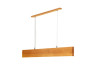 LED pendant lamp linear FOREST-36W 220V 4000K 120cm beech - caramel AVATON
