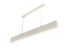 LED pendant lamp linear FOREST-36W 220V 4000K 120cm beech - white AVATON
