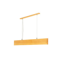 LED pendant lamp linear FOREST-36W 220V 4000K 120cm beech - amber AVATON