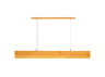 LED pendant lamp linear FOREST-36W 220V 4000K 120cm beech - amber AVATON
