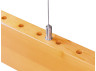 LED pendant lamp linear FOREST-36W 220V 4000K 120cm beech - amber AVATON